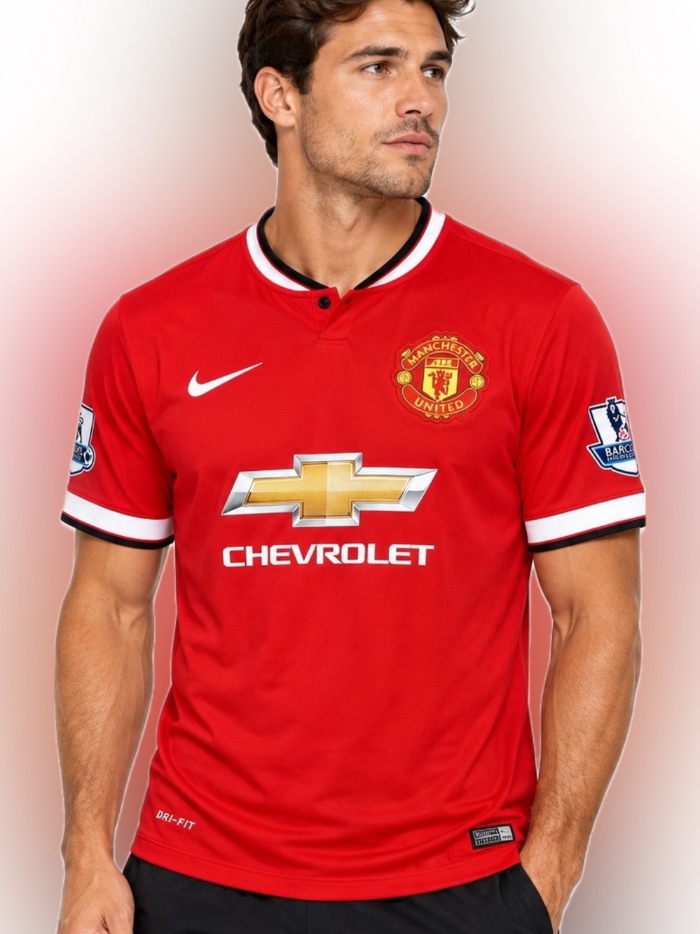 NIKE Manchester United 2014/15 home soccer jersey shirt #17 Daley Blind